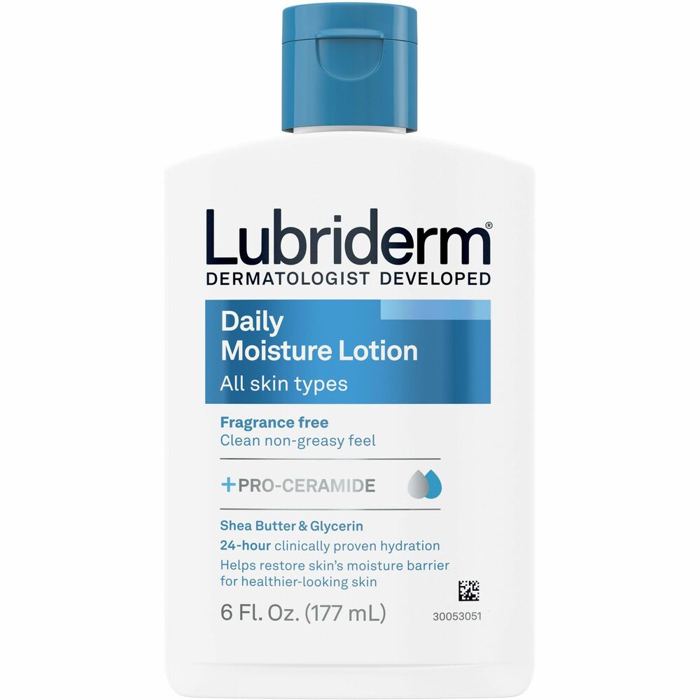 Image of Johnson & Johnson® Lubriderm Daily Moisturizer, Flip Top, No Scent, 6 oz.,WE/BE