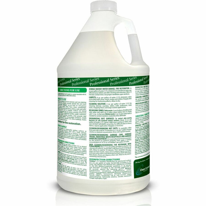 Image of OdoBan Professional 911062G4 Eucalyptus Multi-purpose Deodorizer Disinfectant Concentrate