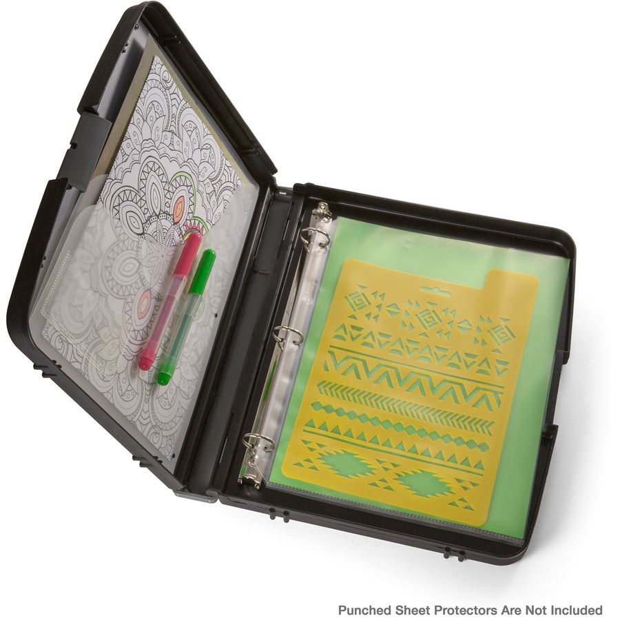 Image of Officemate Ringbinder Clipboard Storage Box, 10-3/4"x13", CCL