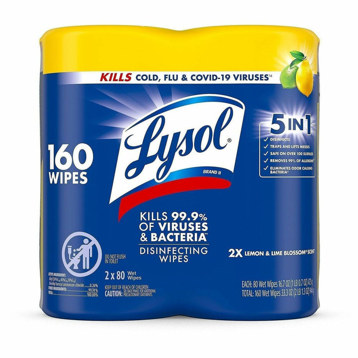 Image of Lysol 80296 Disinfecting Wipes