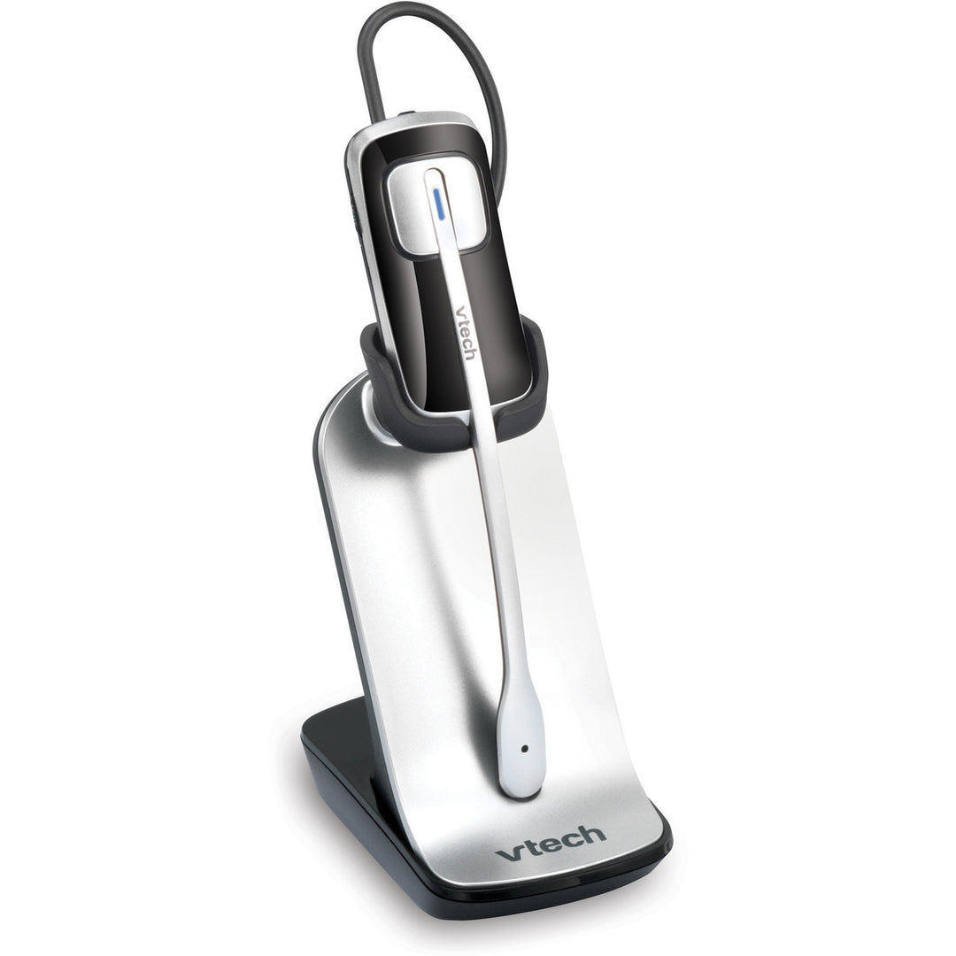 Image of Vtech® IS6200 Monaural Convertible Headset, Black/Silver