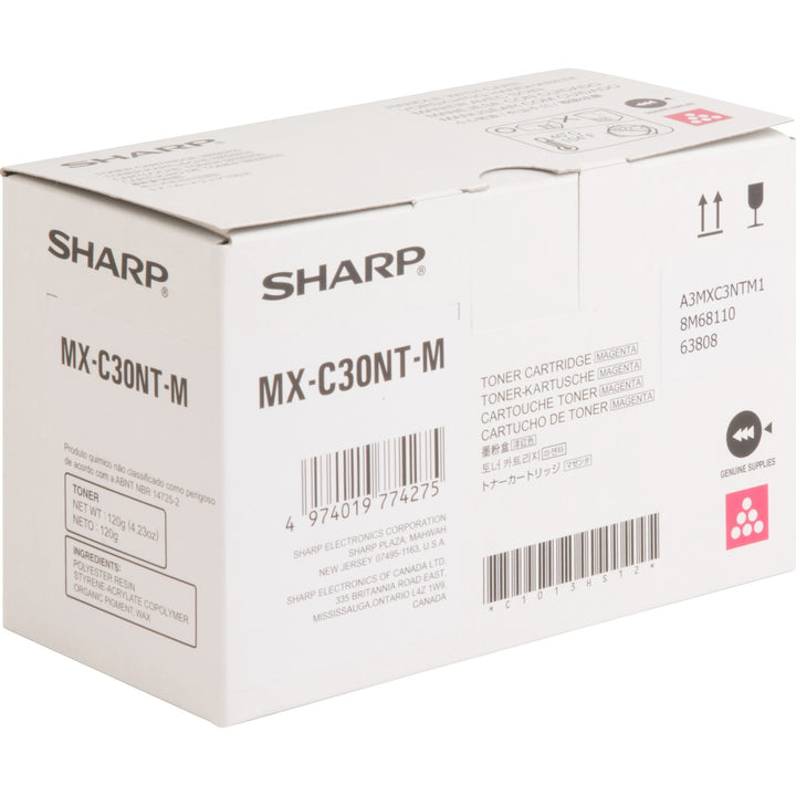 Image of Sharp® Toner Cartridge, f/ MX-C300, 6000 Page Yield, MA