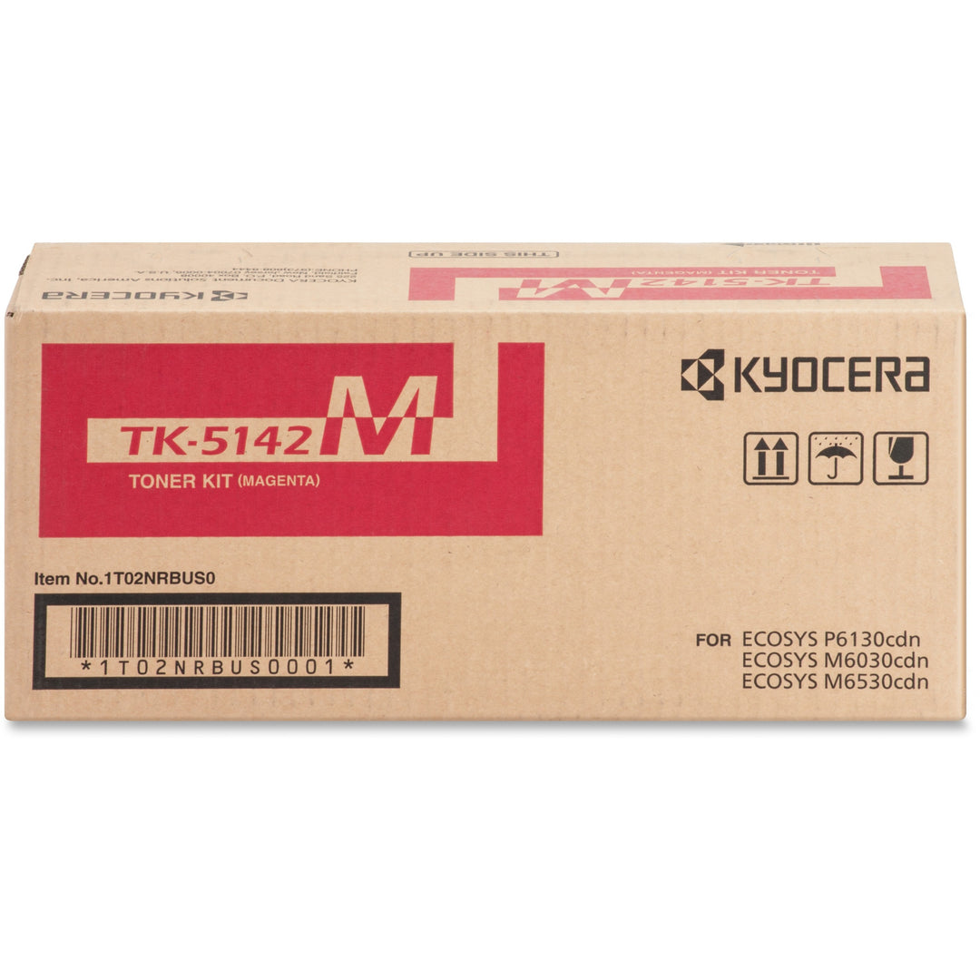 Image of Kyocera TK-5142M TK-5142 Toner Cartridge, 5000 Pages, 1 Each