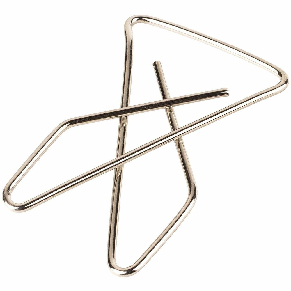 Image of ACCO Butterfly Paper Clamps, No. 2, 50/BX, 3BX/PK, SR
