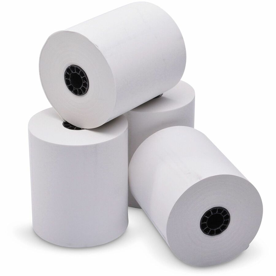 Image of Business Source Thermal Rolls, 3-1/8"x100', 10RL/PK, White