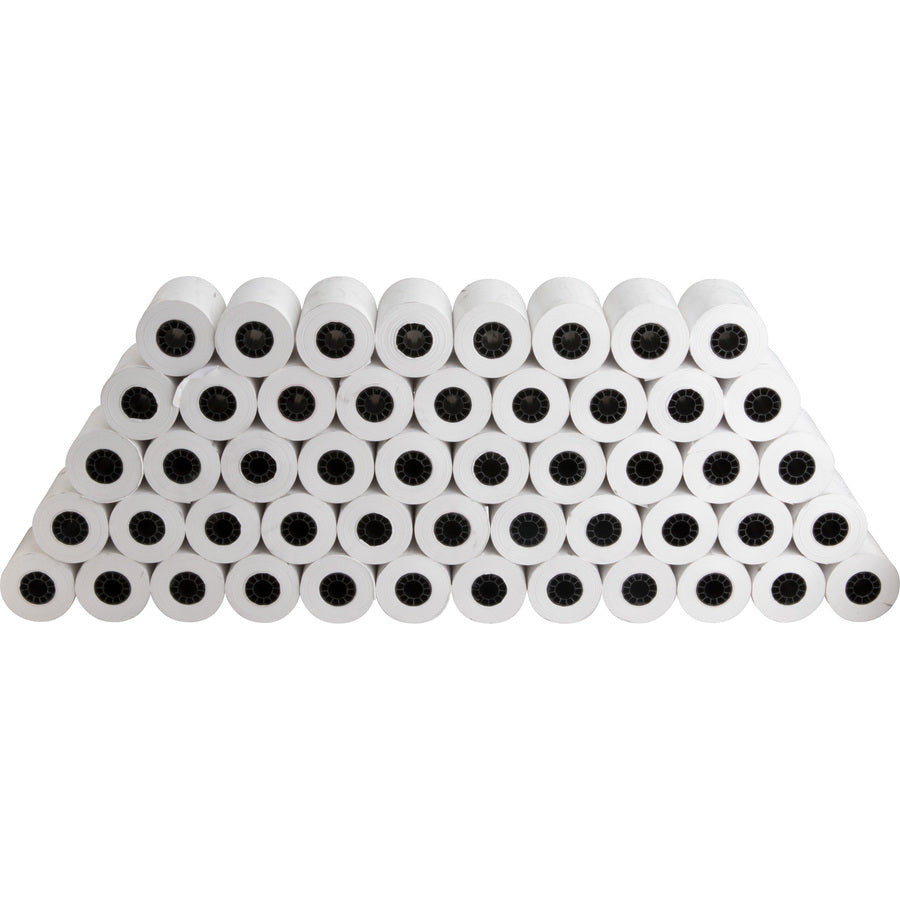 Image of Business Source Thermal Roll, 2-1/4"x55', 50RL/CT, White