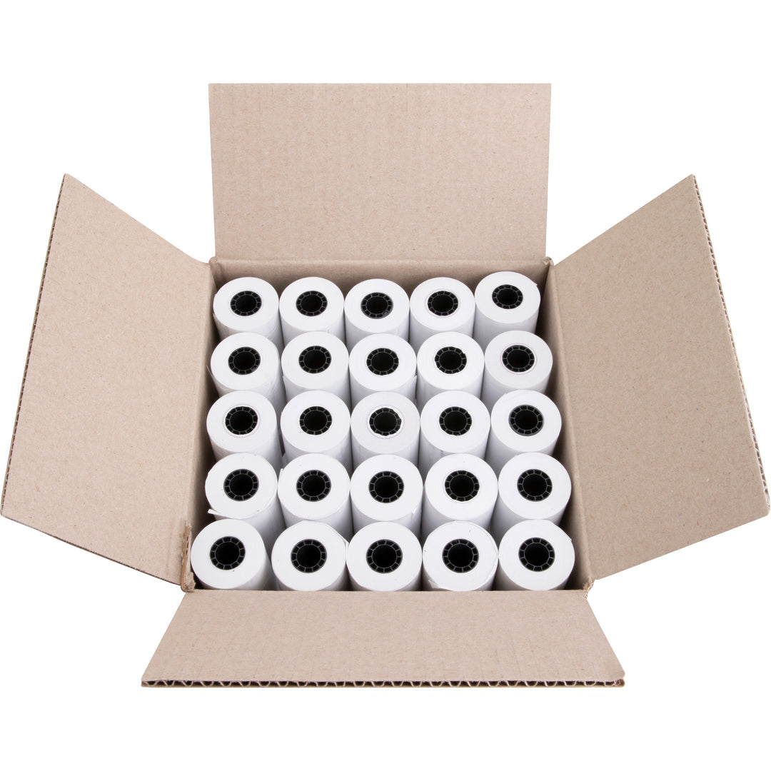Image of Business Source Thermal Roll, 2-1/4"x55', 50RL/CT, White