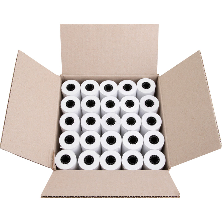Image of Business Source Thermal Roll, 2-1/4"x55', 50RL/CT, White