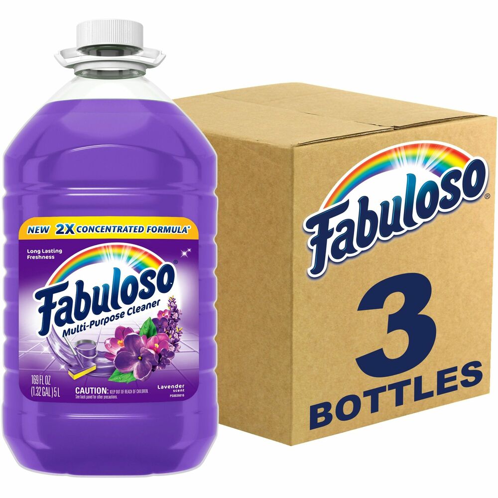 Image of Colgate Palmolive Cleaner, Multipurpose, 169oz., 3/CT, Lavender