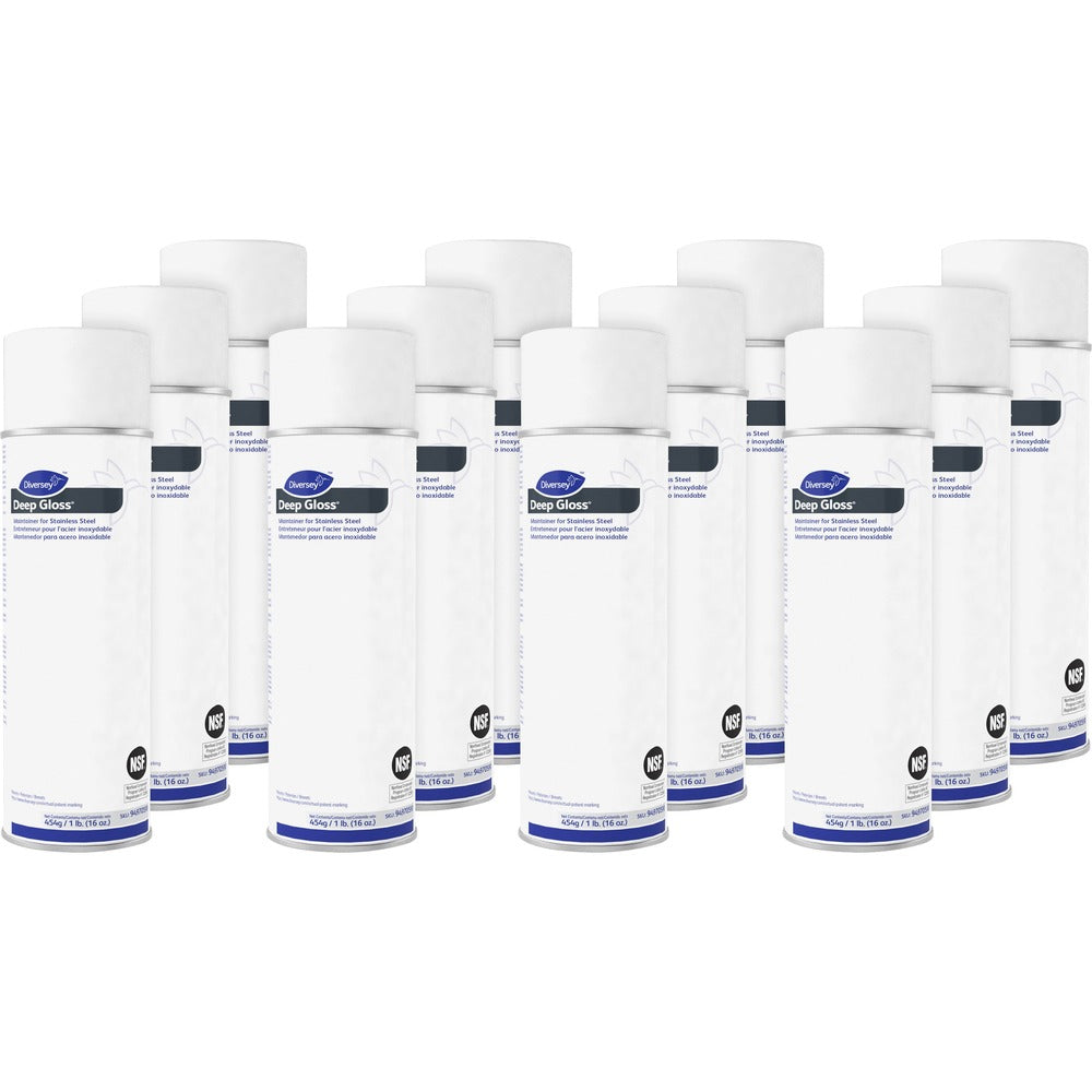 Image of Diversey Deep Gloss Maintainer, 16oz., 12/CT, White