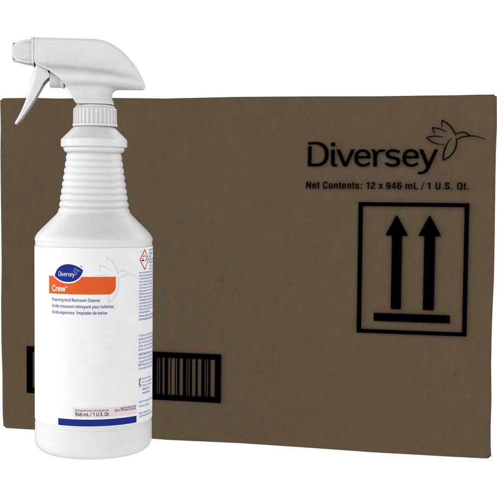 Image of Diversey Foaming Acid Restroom Cleaner, 946ml, 12/CT, Red