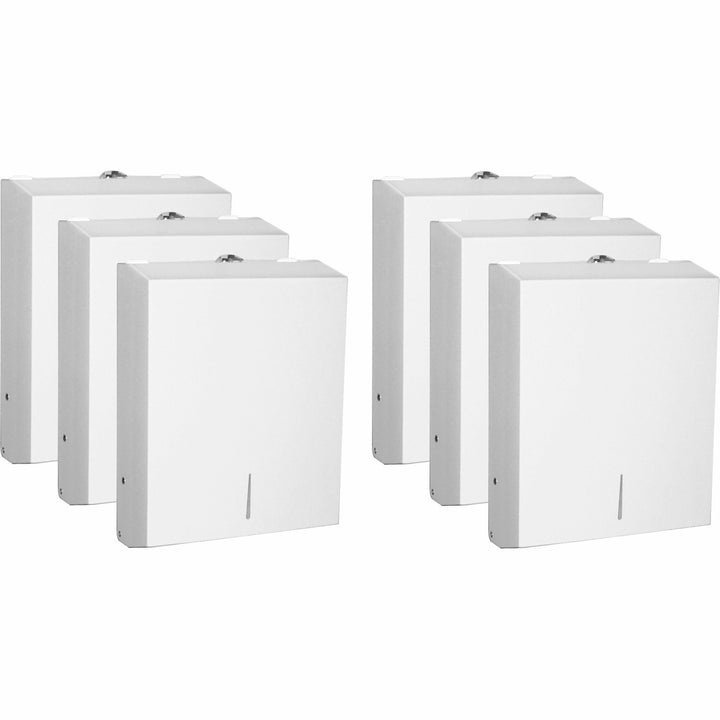 Image of Genuine Joe 02197CT C-Fold/Multi-fold Towel Dispenser Cabinet