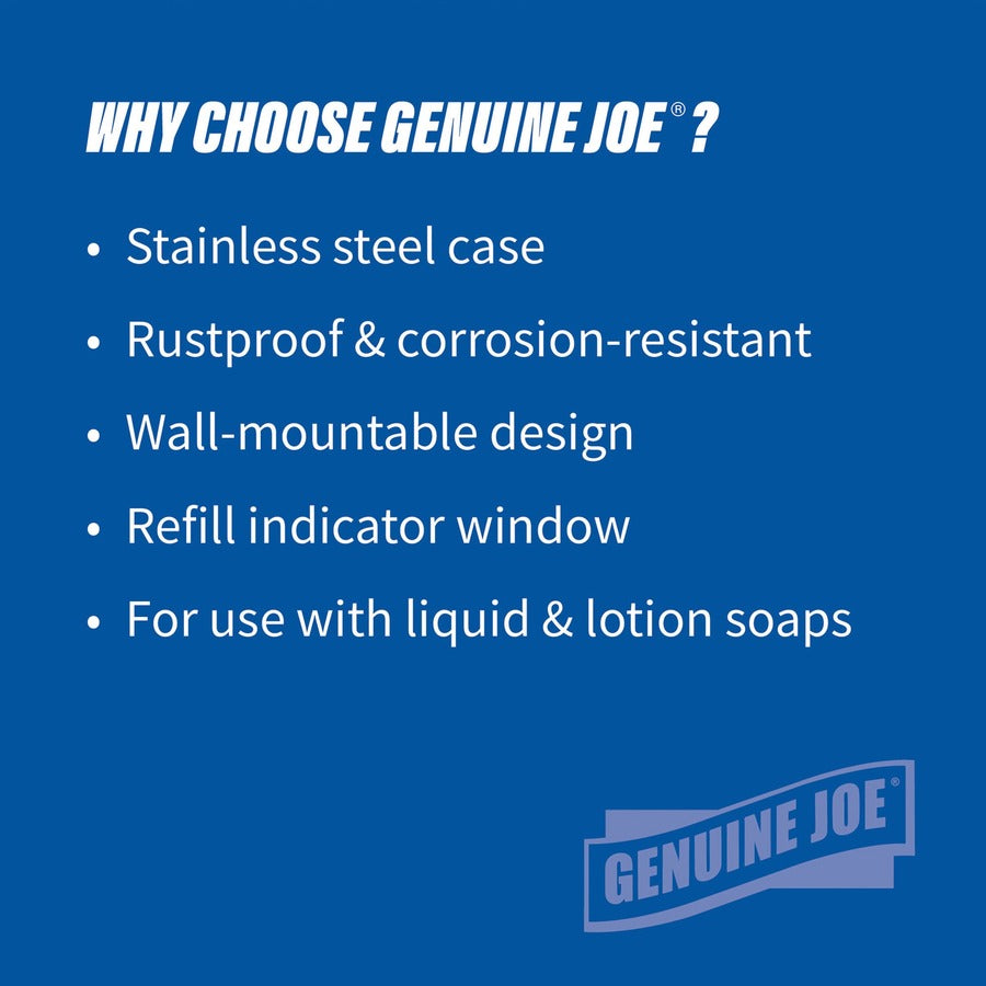 Image of Genuine Joe 02201CT Liquid/Lotion Soap Dispenser