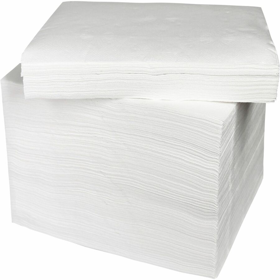 Image of Genuine Joe Luncheon Napkins,1-Ply,13"x11-1/4",400/PK,6PK/CT,WE