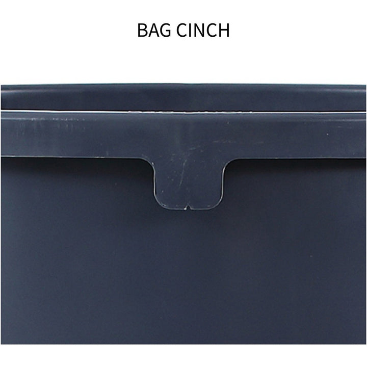 Image of Genuine Joe Trash Container, Heavy Duty,44 Gal,31.5"x24"x24",4/CT,Gray