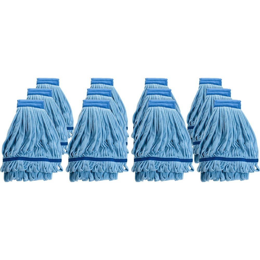 Image of Genuine Joe Mop Head Refill, Microfiber, Medium, 12/CT
