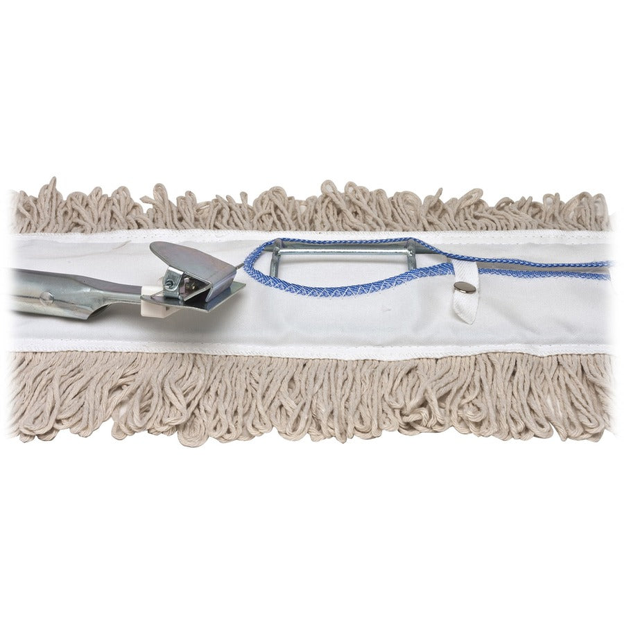 Image of Genuine Joe Dust Mop Frame, f/60" Handle and 48" Mop, 48"x5", 12/CT, CE
