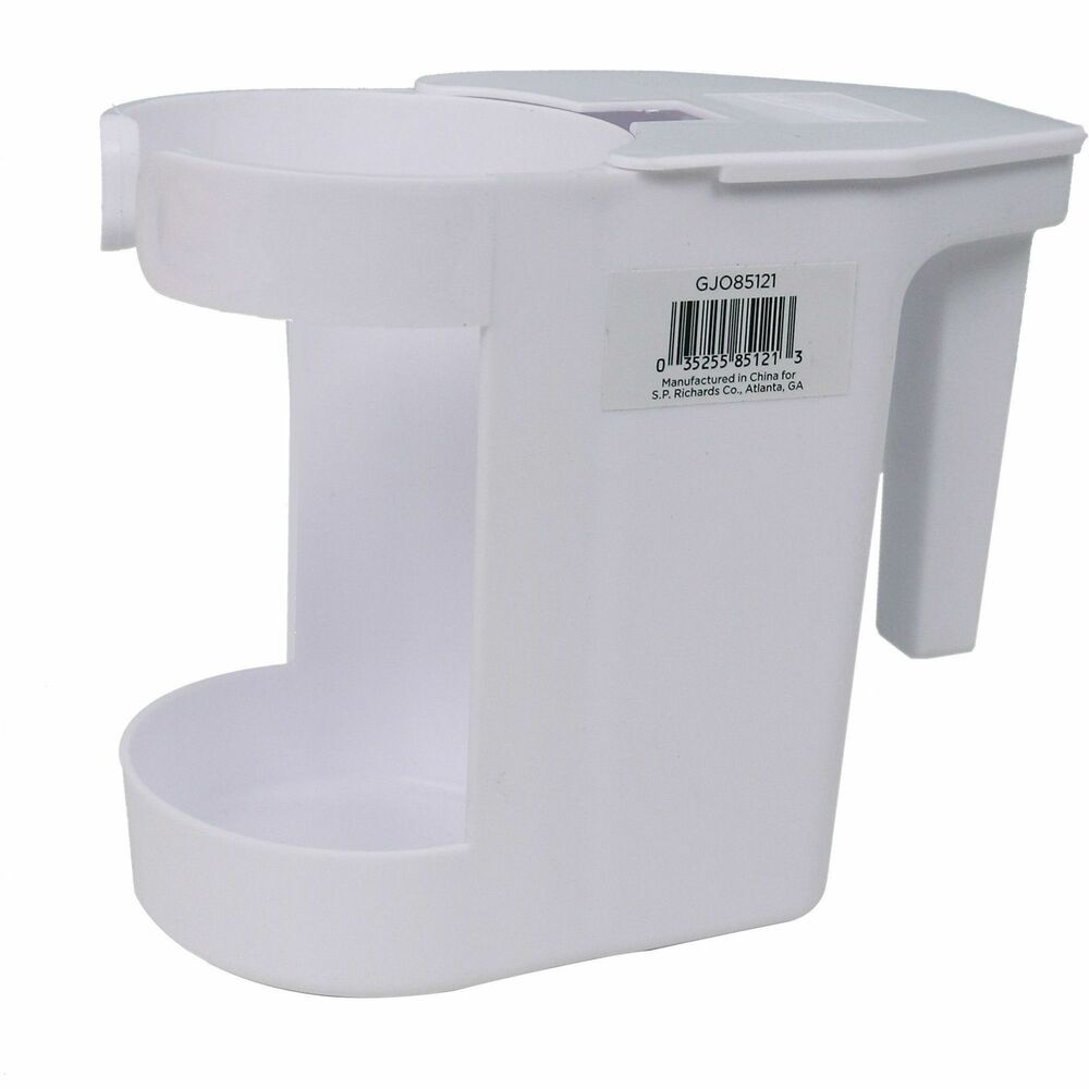 Image of Genuine Joe Toilet Bowl Mop Caddy, 12/CT, White