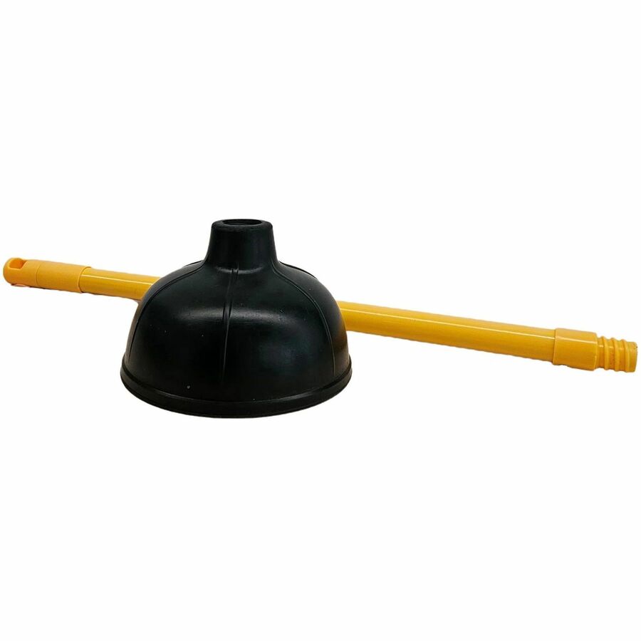 Image of Genuine Joe Value Plus Plunger, 23"x5.75", 6/CT, Yellow Handle