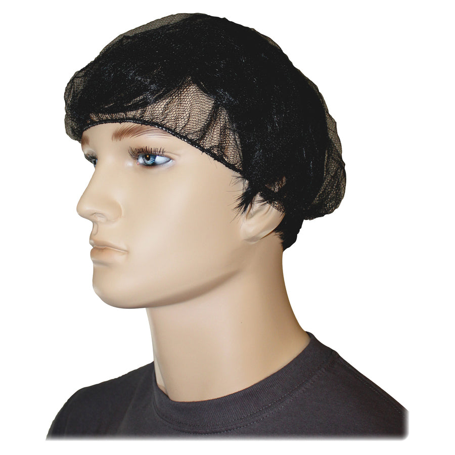 Image of Genuine Joe 85135CT Black Nylon Hair Net