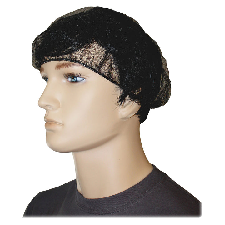Image of Genuine Joe 85135CT Black Nylon Hair Net