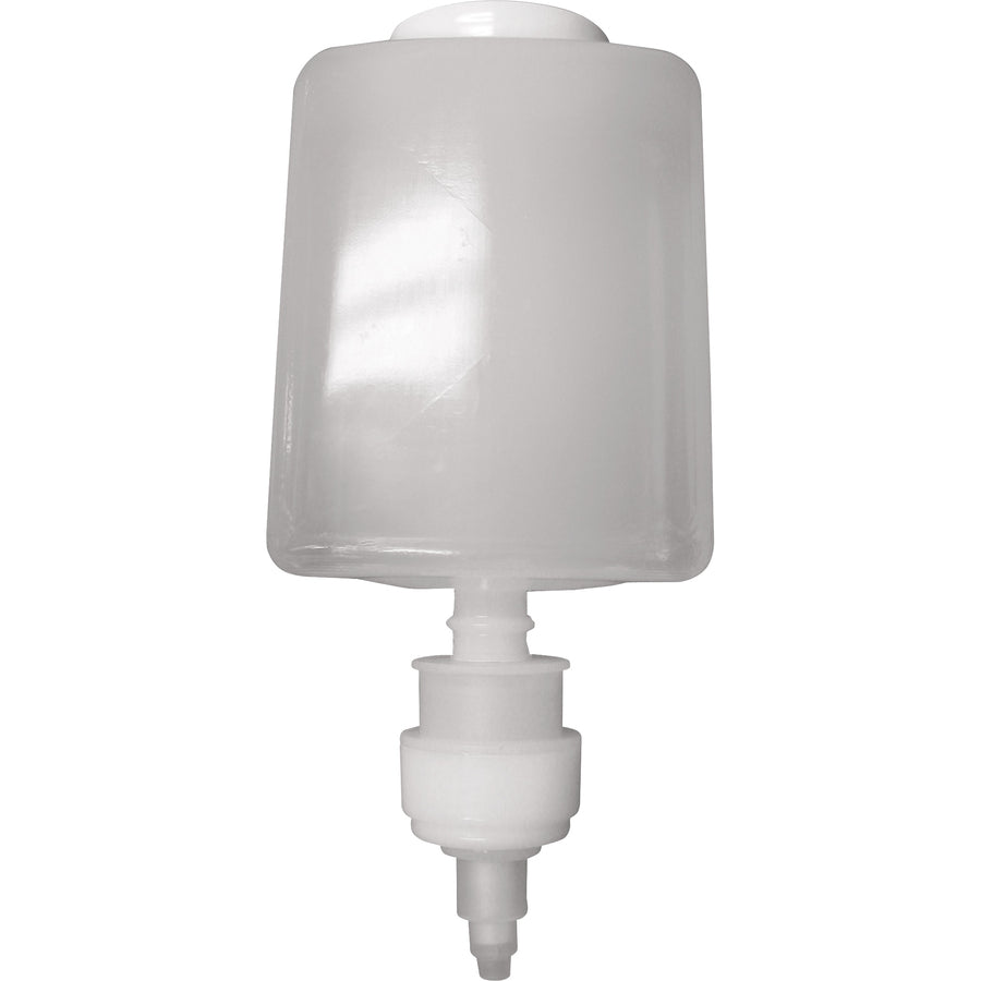 Image of Genuine Joe Dispenser, Foam Soap, Plastic, 1000ml, 12/CT, BK/GY