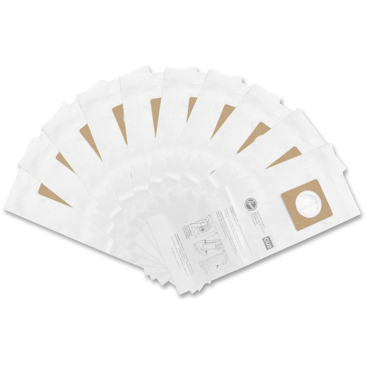 Image of Hoover® Disposable Vacuum Bags, Standard Cu2, 10/pack