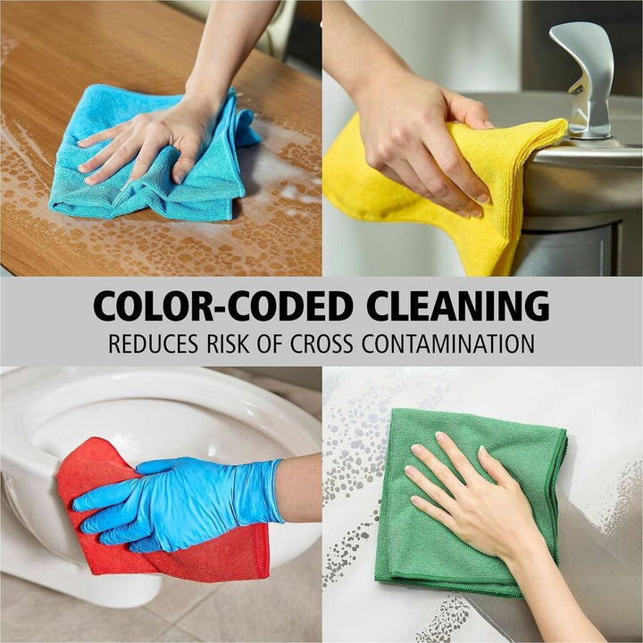 Image of Rubbermaid Commercial 1820583 Microfiber Cleaning Cloths