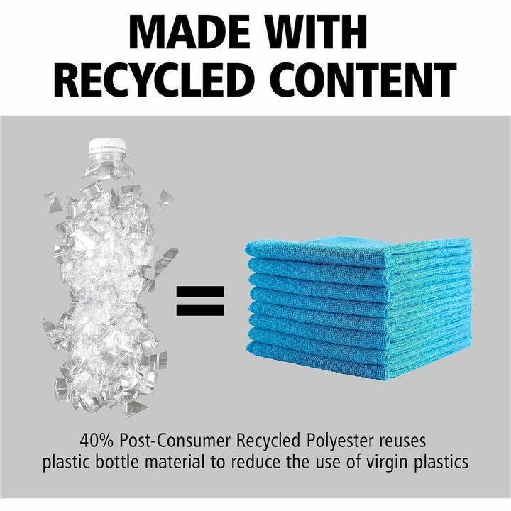 Image of Rubbermaid Commercial 1820583 Microfiber Cleaning Cloths