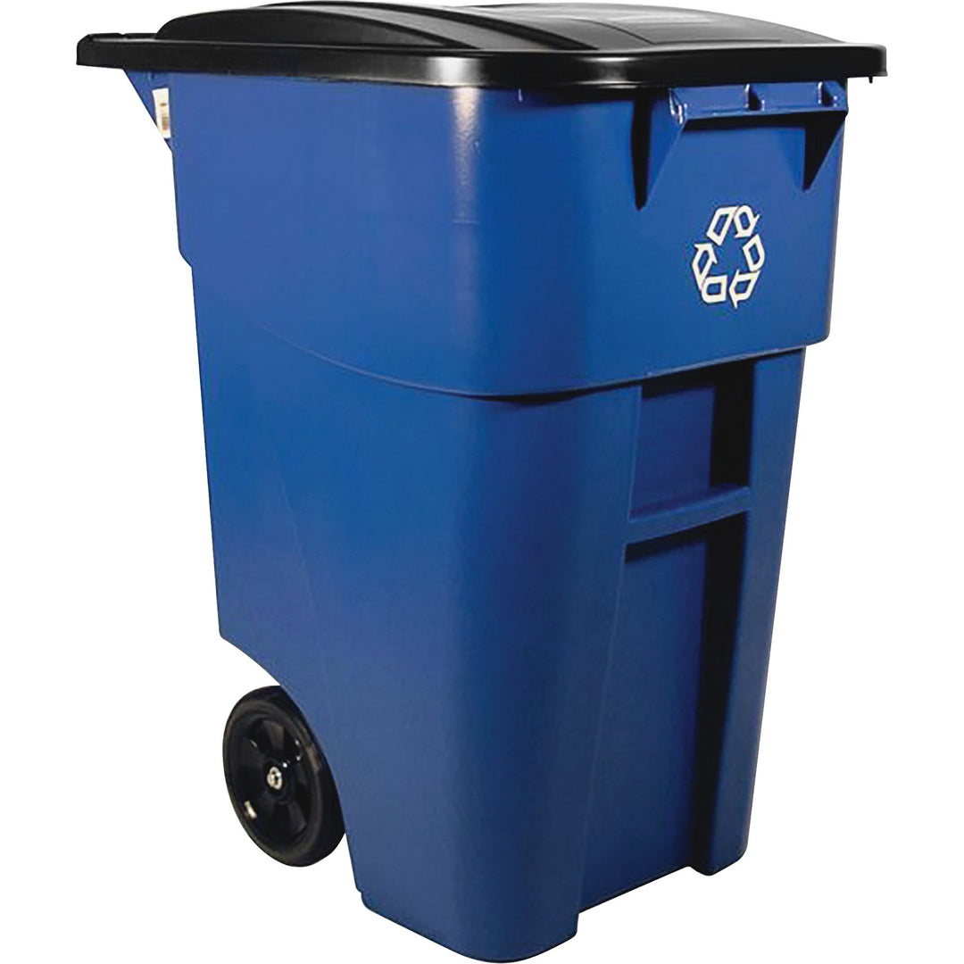 Image of Rubbermaid Commercial 9W2773BE Brute Recycling Rollout Container