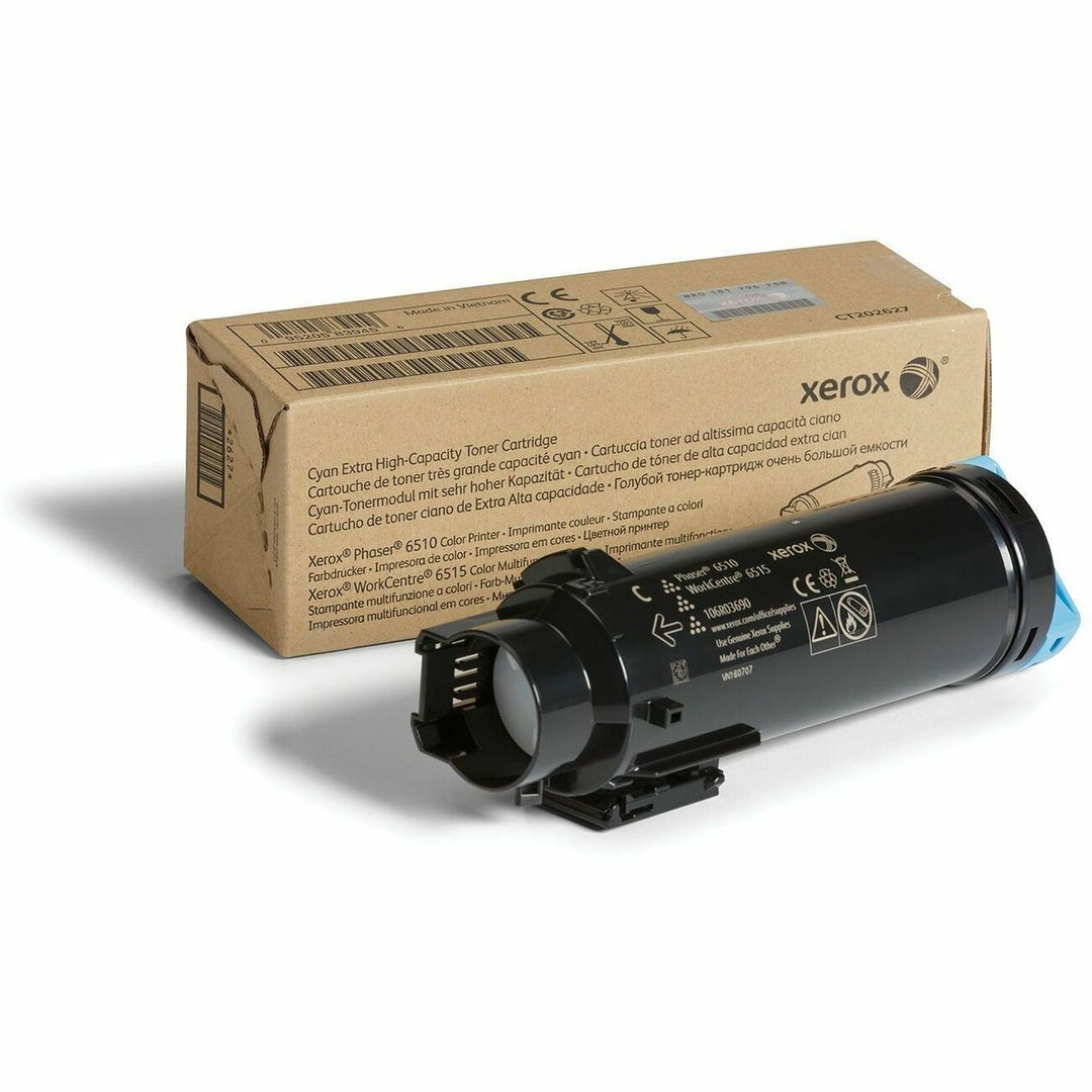 Image of Xerox® 106r03690 Extra High-Yield Toner, 4,300 Page-Yield, Cyan