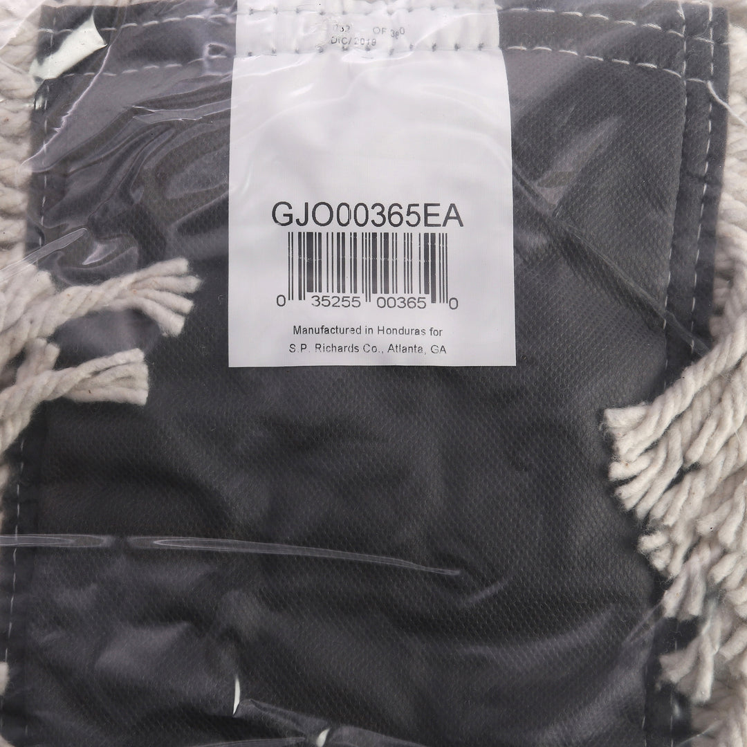 Image of Genuine Joe Dust Mop Refill, Cotton, Disposable, 36"x5", 12/CT, Natural