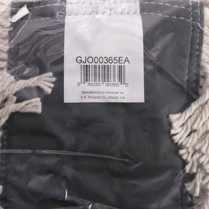 Image of Genuine Joe Dust Mop Refill, Cotton, Disposable, 36"x5", 12/CT, Natural