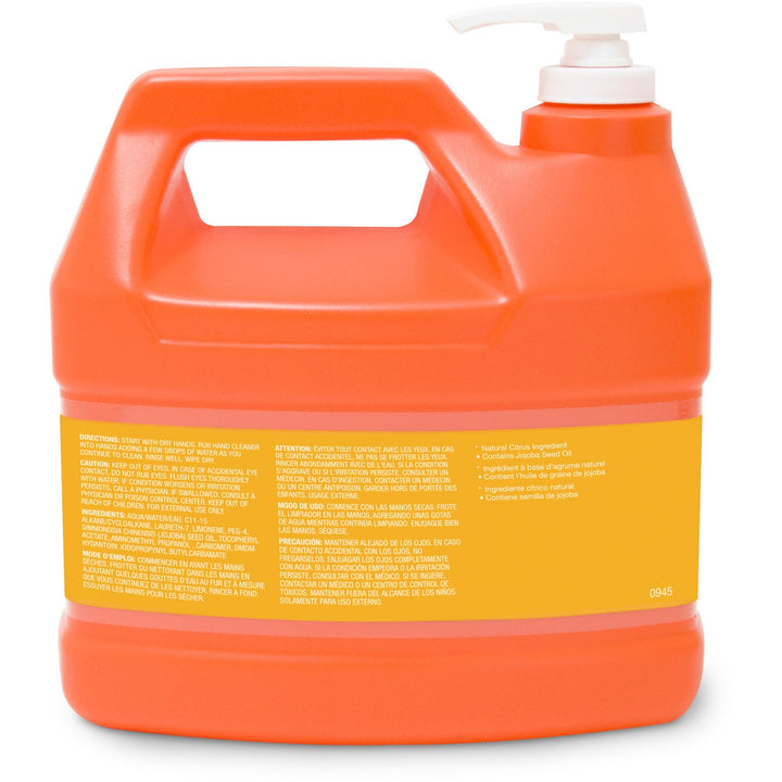 Image of GOJO® Hand Cleaner, Natural Citrus, 1 Gallon, 4/CT, Orange