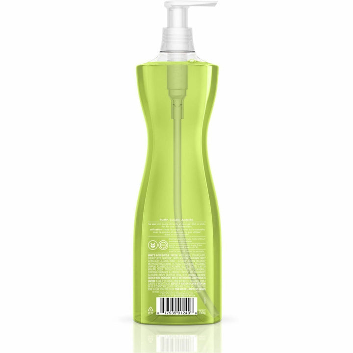 Image of Method® Dish Soap, Manual, Lime/Sea Salt, 18oz Pump, 6/CT, Green