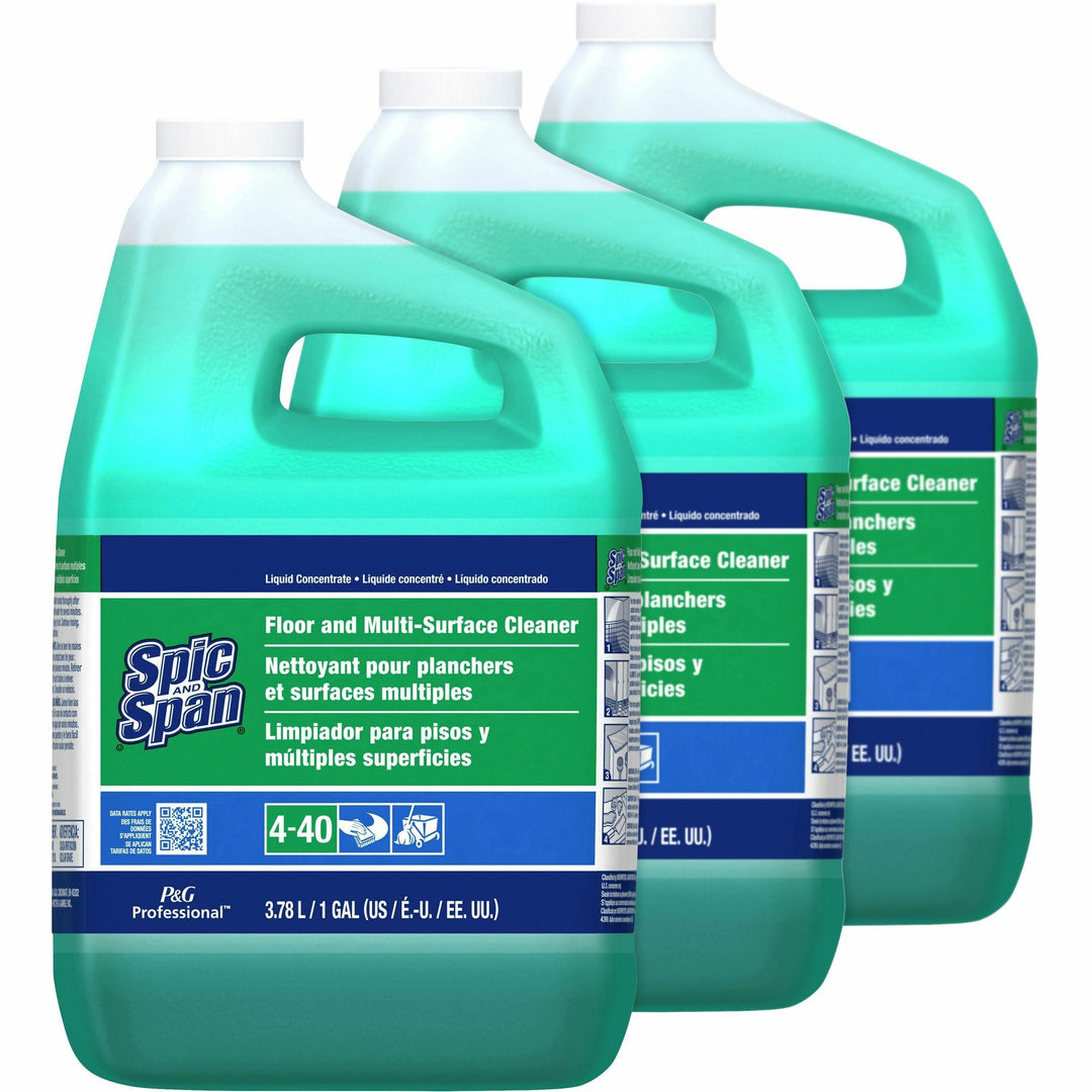 Image of Proctor & Gamble Floor Cleaner, Spic-n-Span, 1 Gallon, 3/CT, GN