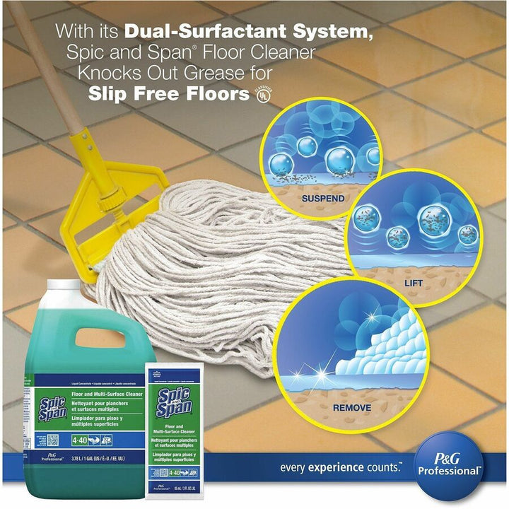 Image of Proctor & Gamble Floor Cleaner, Spic-n-Span, 1 Gallon, 3/CT, GN