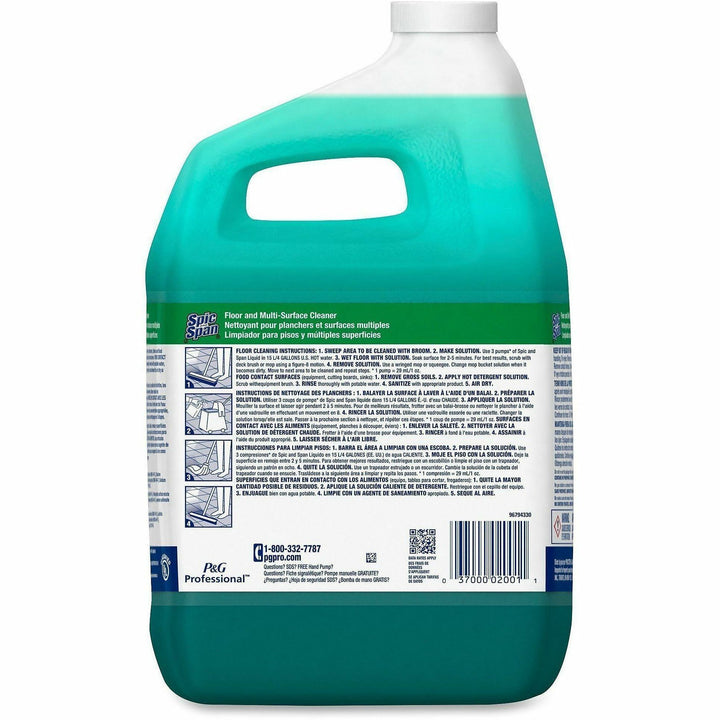 Image of Proctor & Gamble Floor Cleaner, Spic-n-Span, 1 Gallon, 3/CT, GN