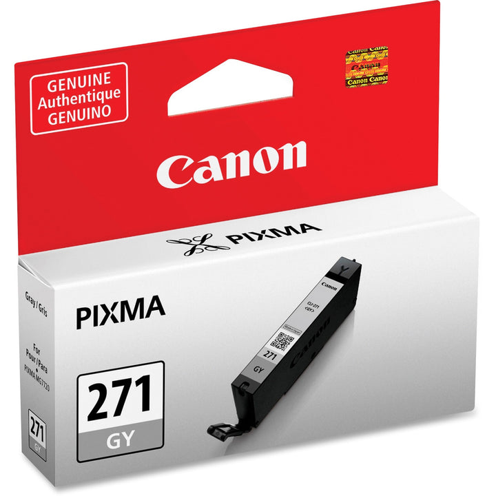 Image of Canon MG7720 CLI-271 Ink Cartridge, Inkjet, Standard Yield, Gray, 1 Each