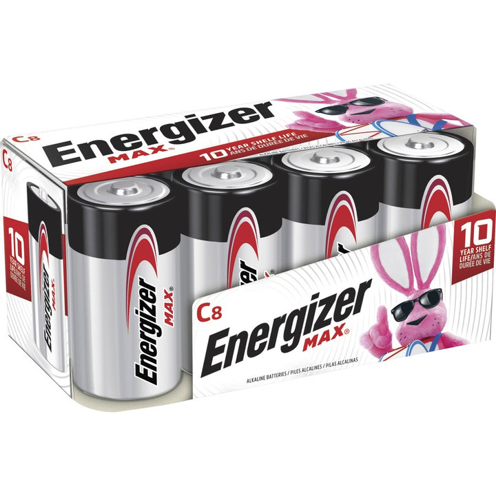 Image of Eveready® Energizer Alkaline Battery, "C" Size, 8/PK, 12PK/CT, SR