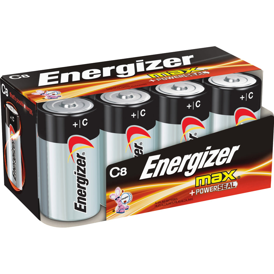 Image of Eveready® Energizer Alkaline Battery, "C" Size, 8/PK, 12PK/CT, SR