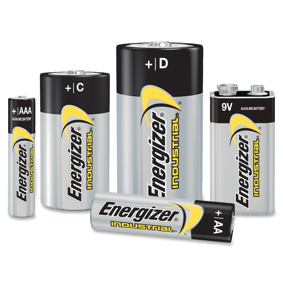 Image of Eveready® Energizer Industrial Alkaline Battery, 9 Volt, 72/CT