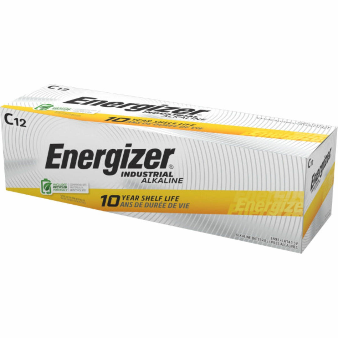 Image of Eveready® Energizer Industrial Alkaline Battery, C, 72/CT