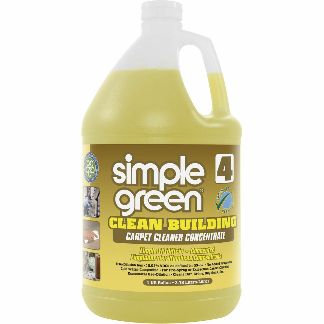 Image of Simple Green® Carpet Cleaner, Concentrate, Nontoxic, 1 Gallon, 2/CT, SD