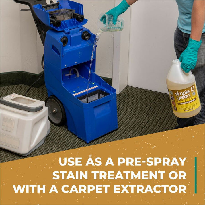 Image of Simple Green® Carpet Cleaner, Concentrate, Nontoxic, 1 Gallon, 2/CT, SD