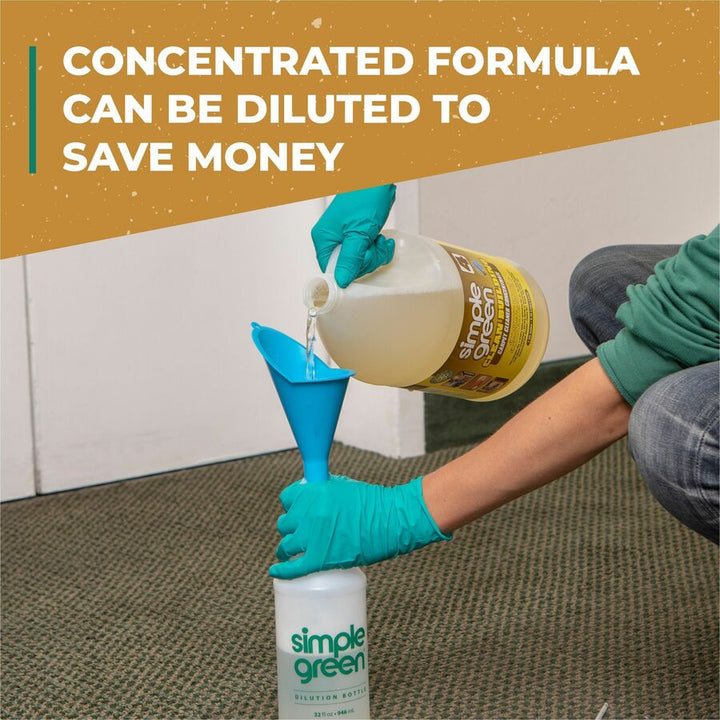 Image of Simple Green® Carpet Cleaner, Concentrate, Nontoxic, 1 Gallon, 2/CT, SD