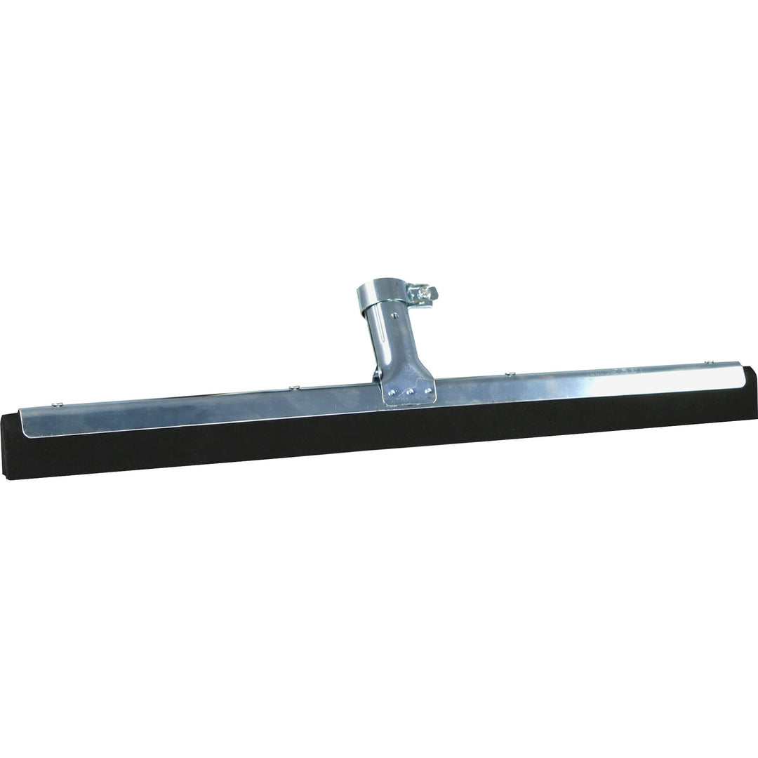 Image of Unger MW450CT WaterWand Standard 18" Squeegee Head, 18" Foam Rubber Blade, Disposable, Sturdy, Black, Silver, 10 / Carton