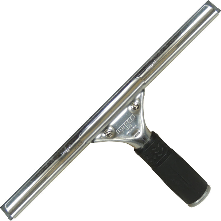 Image of Unger® Pro Stainless Squeegee, 12", Lock Handle, 10/CT, BKSR