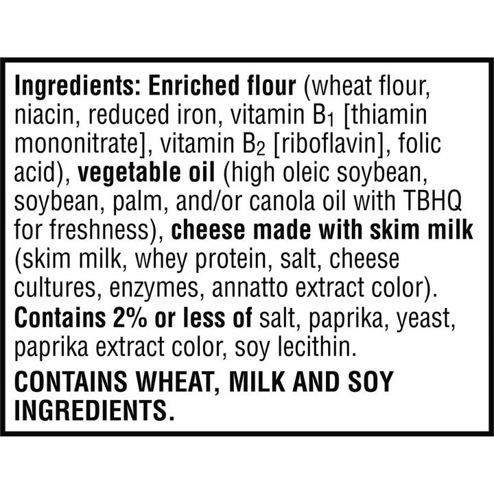 Image of Keebler® Crackers, Cheez-It. Original, 1.5oz. Bags, 45/CT, Orange