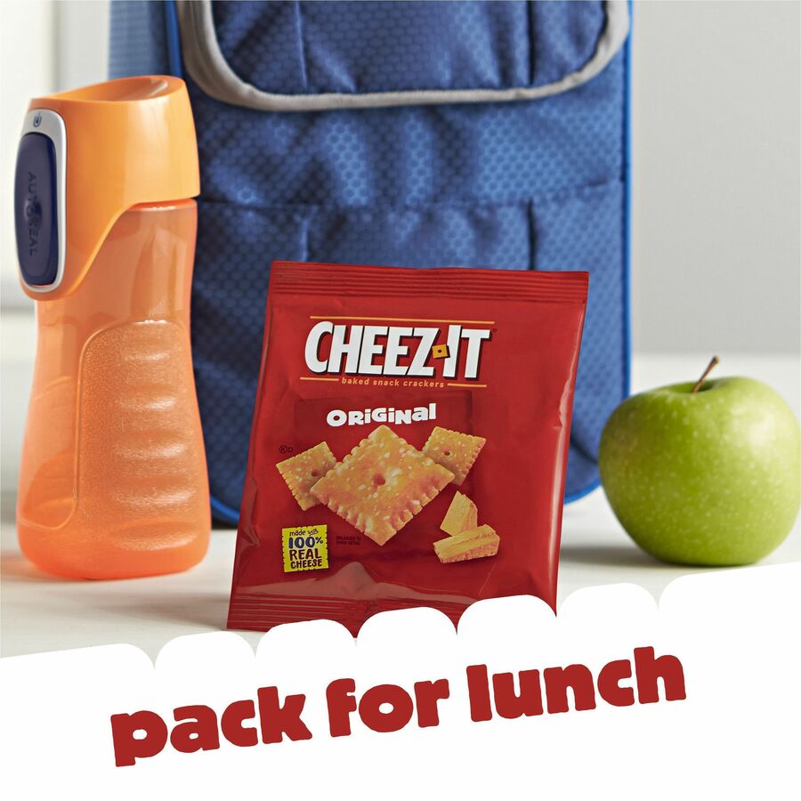 Image of Keebler® Crackers, Cheez-It. Original, 1.5oz. Bags, 45/CT, Orange